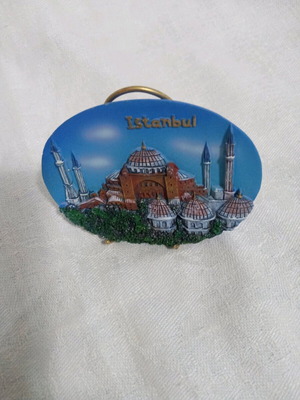 Miniature plate with Hagia Sophia depiction like new