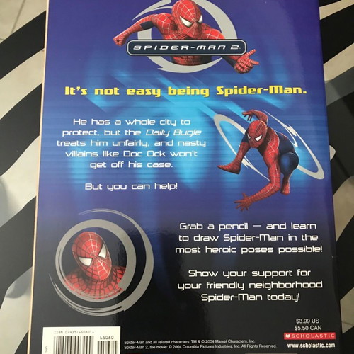 How to Draw Spider-Man Movie Book new