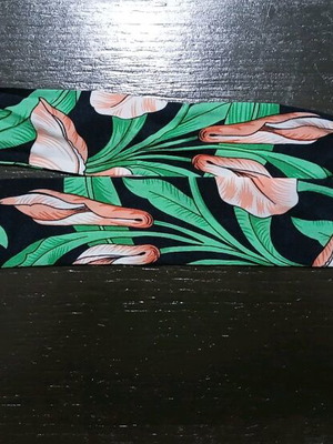 Hair or bag ribbon like new, multicolored