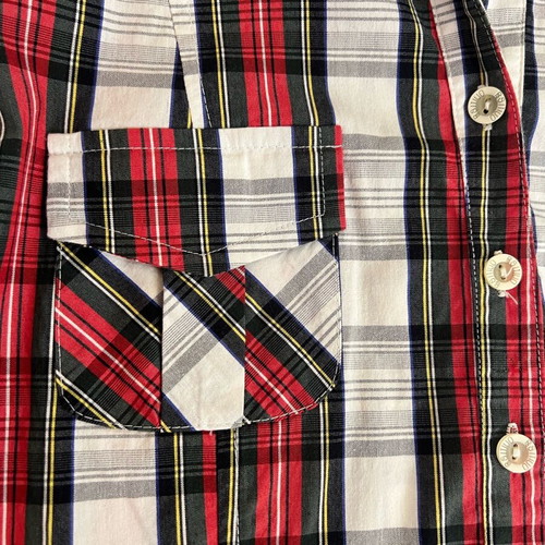 Positivo women's plaid western shirt size S like new