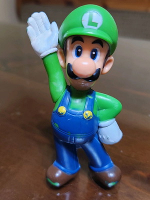 Nintendo McDonald's Luigi figure used 2013