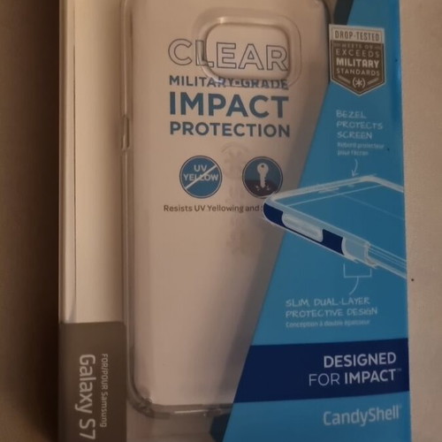 Samsung Galaxy S7 Speck Clear Case new