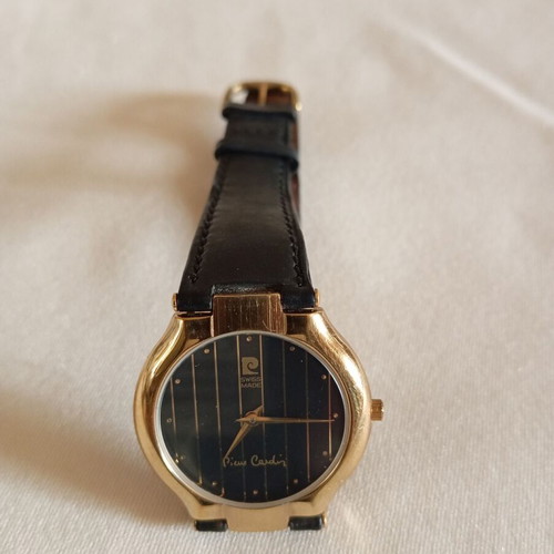 Pierre Cardin watch used, quartz, Swiss made