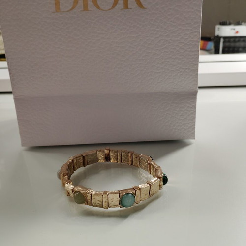 Bracelet with stones BSB new, multicolor, elastic