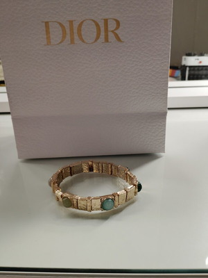 Bracelet with stones BSB new, multicolor, elastic
