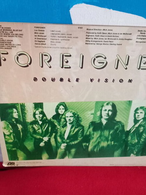 Foreigner Double Vision βινύλιο σαν καινούργιο, rock