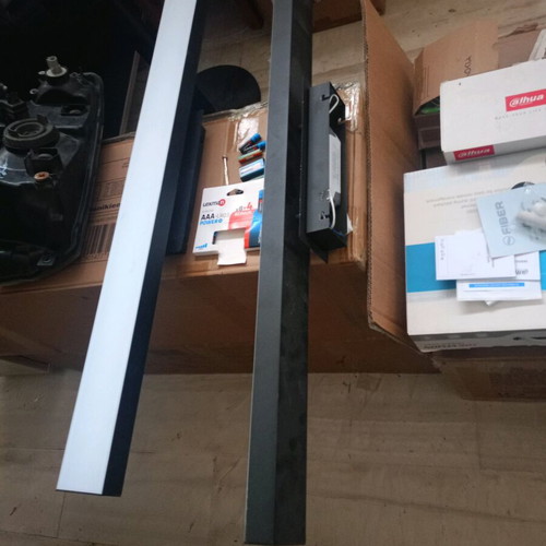 LED ceiling lights used, set of 2 pieces