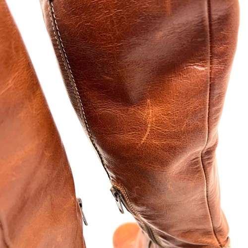 Hispanitas brown leather boots used