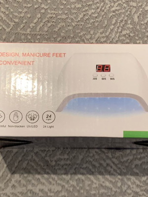 Φουρανάκι φωτιστικό νυχιών UV LED 120W με 3 ρυθμίσεις χρονοδιακόπτη και αισθητήρα