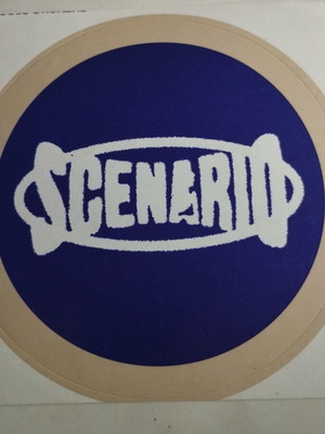 Scenario Records Promo αυτοκόλλητο σαν καινούργιο