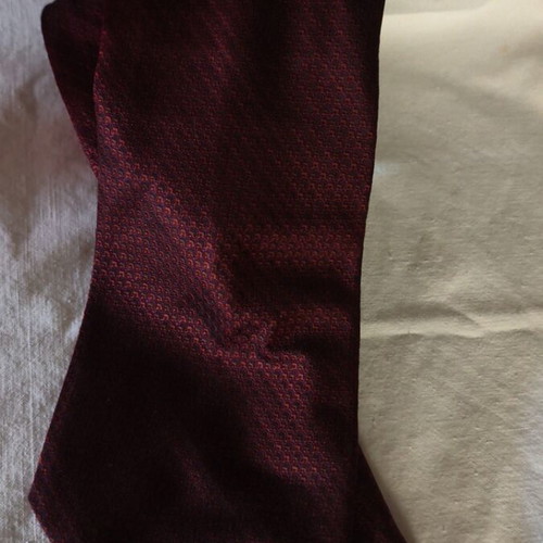 Roccobarocco Silk Tie like new, made in Italy, burgundy