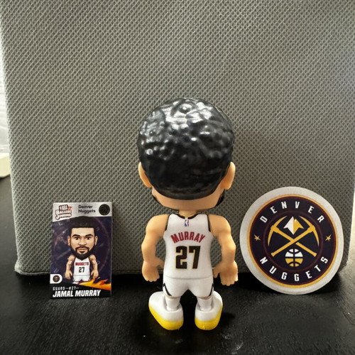 Jamal Murray NBA figure like new with card and team sticker
