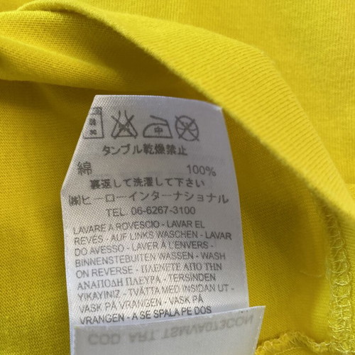 Franklin & Marshall T-shirt large used, yellow