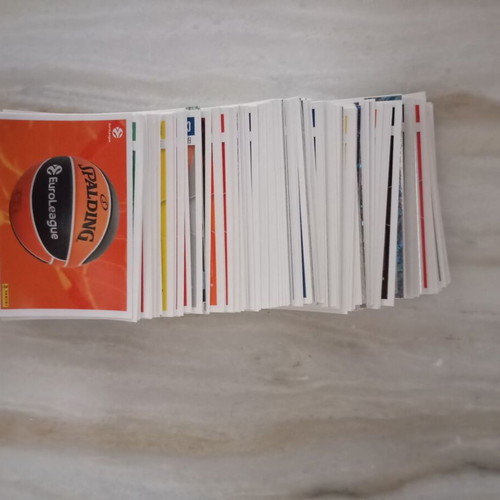 Euroleague 2025-2026 sticker pack, 126 pieces