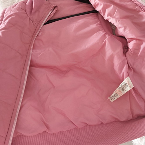 Vintage Puma sleeveless puffer vest, pink