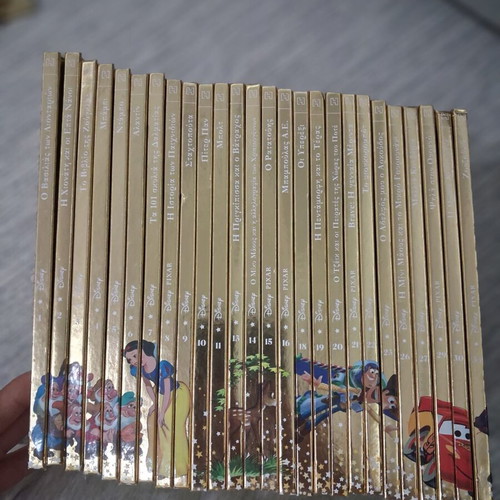 Hachette golden books set of 26, like new, Greek