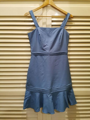 Blue dress Trendyol new, size 38/M