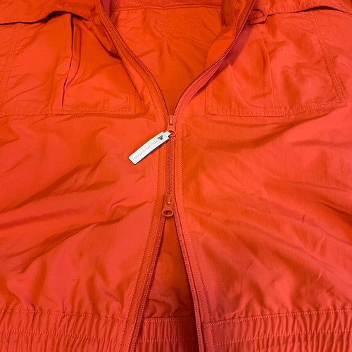 Stella McCartney women's windbreaker large new orange