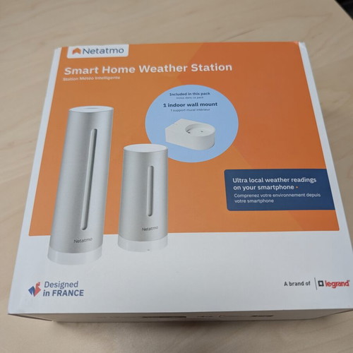 Netatmo Weather Station sealed, smart home device