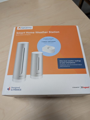 Netatmo Weather Station sealed, smart home device