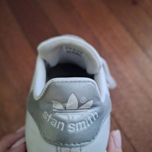 Adidas Stansmith women's sport shoes used, white, size 39.5