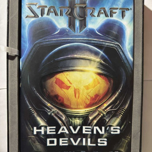 Heaven's Devils book like new, signed, Starcraft
