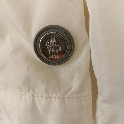 Moncler women's jacket used, white, size M