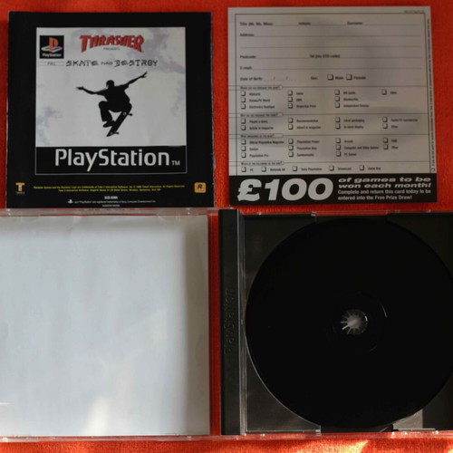 GTA2 PlayStation 1 used, complete English version with map