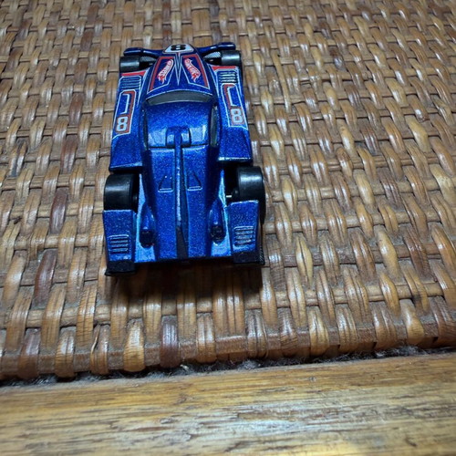 Blue Formul8 Hot Wheels diecast car used toy