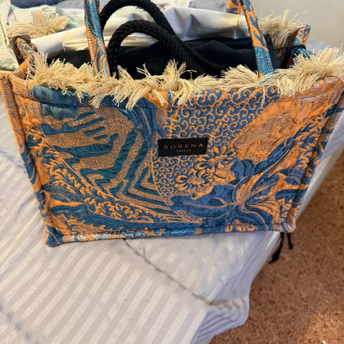 Sorena Handmade multicolor handbag