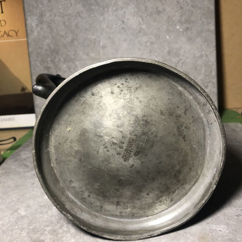 Thomas Perkin Sheffield pewter teapot 19th century