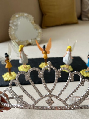 Disney fairy figures, 5 pieces, like new