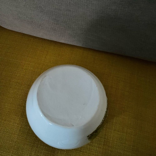 Vintage ceramic sugar container unused, from Edessa
