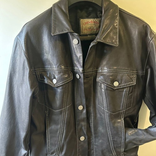 Chevignon Legendary leather jacket used, vintage, unisex