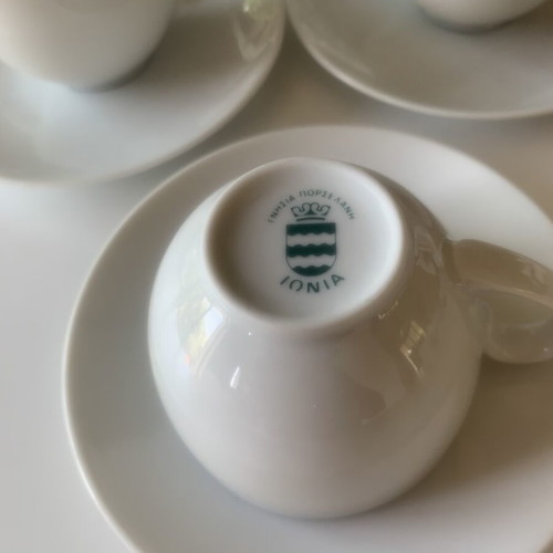 Greek coffee cups Ionia like new