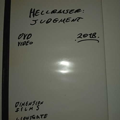 Hellraiser: Judgment DVD used, rare with Greek subtitles
