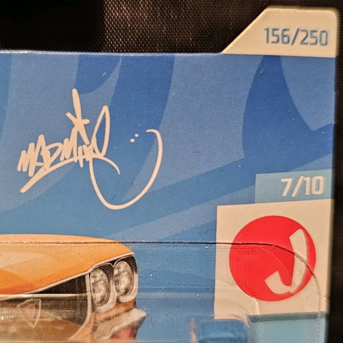 Hot Wheels Mazda RX-3 new J imports signed by Ryu Asada