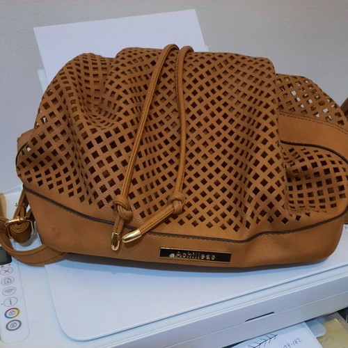 Achilleas Accessories women's backpack bag like new, beige-light brown