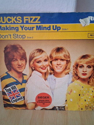 Bucks Fizz 45 rpm vinyl like new, Eurovision 1981