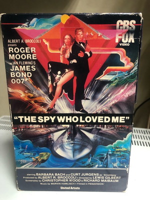 James Bond The Spy Who Loves Me Betamax NTSC used videocassette