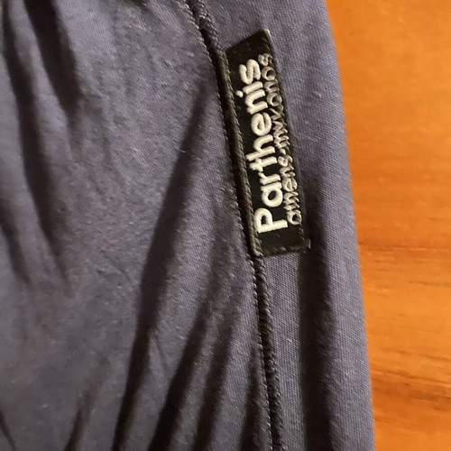 Parthenis pants like new, lightweight cotton, blue, size S
