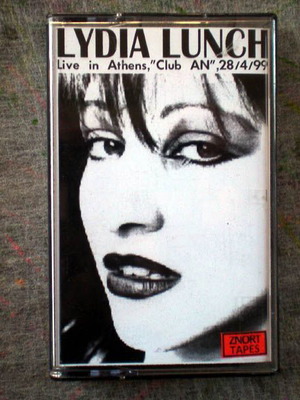 Lydia Lunch Live in Athens AN Club 28/4/99 κασέτα μεταχειρισμένη, Rock