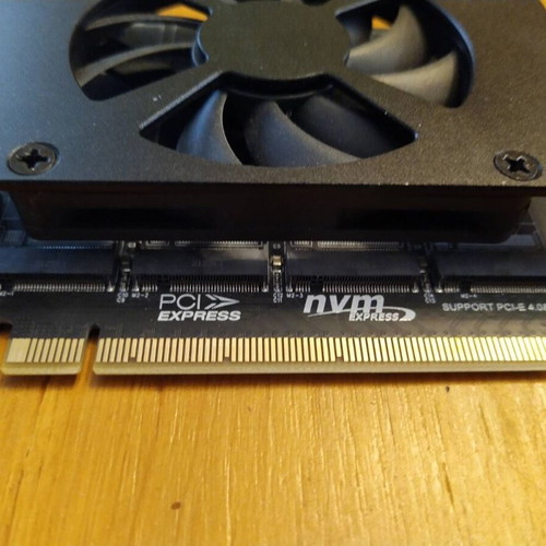 Κάρτα PCI-e 4x M.2 NVMe χωρίς switch