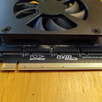 Κάρτα PCI-e 4x M.2 NVMe χωρίς switch