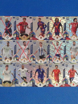 FIFA 365 Adrenalyn Fans Favourite Silver card collection new