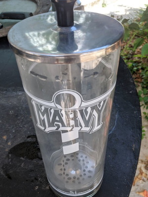 Marvy No. 4 Barber Sanitizing Jar vintage, new