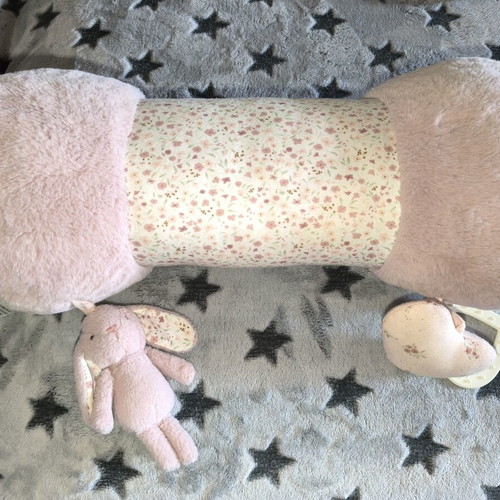 Activity Pillow for Babies like new with Rattle Mirror and Teether