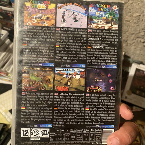 Best of Games Arcade PC game, good condition