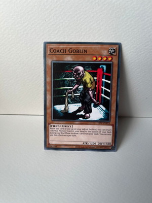 Coach Goblin Yu-Gi-Oh Card like new