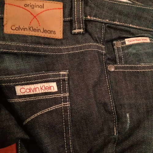 Calvin Klein Jeans original women's jeans like new, grey/blue, straight W30